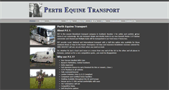 Desktop Screenshot of perthequinetransport.com